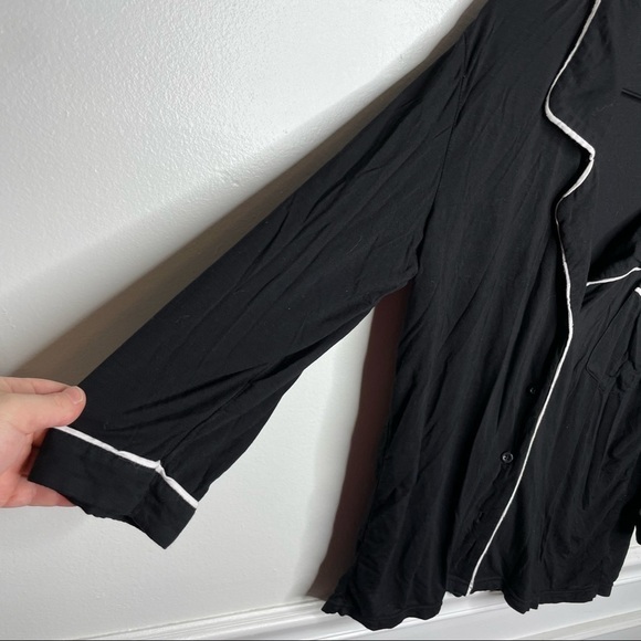 Riot Theory Luna PJ Navy Blue Sleep Shirt Womens XS - Picture 3 of 9